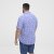 North Latitude Shirt Denim Printed Allover Blue - Overhemden - Overhemden Grote Maten Heren