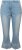 Ulla Popken Cropped Flared Eyelet Jeans Light Blue - Jeans & Broeken in Grote Maten – Plus Size - 