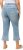Ulla Popken Cropped Flared Eyelet Jeans Light Blue - Jeans & Broeken in Grote Maten – Plus Size - 