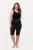 Ulla Popken Stretch Knit Bike Shorts Black - Ulla Popken - Ulla Popken Grote Maten Kleding