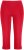 Ulla Popken Basic Stretch Knit Capris Red - Jeans & Broeken in Grote Maten – Plus Size - 