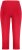 Ulla Popken Basic Stretch Knit Capris Red - Jeans & Broeken in Grote Maten – Plus Size - 