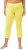 Ulla Popken Basic Stretch Knit Capris Yellow - Jeans & Broeken in Grote Maten – Plus Size - 