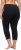 Ulla Popken Basic Stretch Knit Capris Navy - Jeans & Broeken in Grote Maten – Plus Size - 