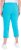 Ulla Popken Stretch Basic Bengaline Capri Pants Deep Aqua - Jeans & Broeken in Grote Maten – Plus Size - 