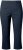 Ulla Popken Stretch Basic Bengaline Capri Pants Navy Blue - Jeans & Broeken in Grote Maten – Plus Size - 