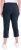 Ulla Popken Stretch Basic Bengaline Capri Pants Navy Blue - Jeans & Broeken in Grote Maten – Plus Size - 