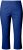 Ulla Popken Stretch Basic Bengaline Capri Pants Blue - Jeans & Broeken in Grote Maten – Plus Size - 