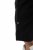 Ulla Popken Roll Tab Hem Stretch Cargo Pants Black - Broeken - Dames broeken in grote maten