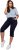 Ulla Popken Roll Tab Hem Stretch Cargo Pants Navy - Jeans & Broeken in Grote Maten – Plus Size - 