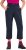 Ulla Popken Functional Sport Quick Dry Stretch Crop Pants Navy Blue - Jeans & Broeken in Grote Maten – Plus Size - 
