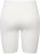 Ulla Popken Lace Hem Stretch Viscose Knit Bicycle Length Lounge Shorts White - Jeans & Broeken in Grote Maten – Plus Size - 