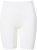 Ulla Popken Lace Hem Stretch Viscose Knit Bicycle Length Lounge Shorts White - Jeans & Broeken in Grote Maten – Plus Size - 