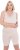 Ulla Popken Lace Hem Stretch Viscose Knit Bicycle Length Lounge Shorts Beige - Jeans & Broeken in Grote Maten – Plus Size - 