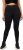 Ulla Popken High Waist Quick Dry Recycled Stretch Leggings Black - Jeans & Broeken in Grote Maten – Plus Size - 