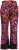 Ulla Popken Hyprar Rose Print Fully Lined Ski Pants Orange - Jeans & Broeken in Grote Maten – Plus Size - 