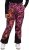 Ulla Popken Hyprar Rose Print Fully Lined Ski Pants Orange - Jeans & Broeken in Grote Maten – Plus Size - 