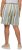 Ulla Popken Striped Wide Leg Elastic Waistband Shorts White - Jeans & Broeken in Grote Maten – Plus Size - 