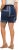 Ulla Popken Paisley Pull On Shorts Blue - Jeans & Broeken in Grote Maten – Plus Size - 