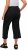 Ulla Popken Cropped Ruby Fit Pants Black - Jeans & Broeken in Grote Maten – Plus Size - 