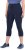 Ulla Popken Cropped High Waisted Leggings Navy - Jeans & Broeken in Grote Maten – Plus Size - 
