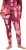 Ulla Popken Abstract Print Ski Leggings Red - Jeans & Broeken in Grote Maten – Plus Size - 