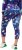 Ulla Popken Neon Bubble Quick Dry Leggings Blue - Jeans & Broeken in Grote Maten – Plus Size - 