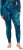 Ulla Popken Ink Print Functional Ski Leggings Blue - Jeans & Broeken in Grote Maten – Plus Size - 