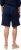 Ulla Popken Muslin Elastic Waist Wide Leg Shorts Blue - Jeans & Broeken in Grote Maten – Plus Size - 