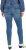 Ulla Popken Decorative Pocket Slim Stretch Jeans Blue Denim - Jeans & Broeken in Grote Maten – Plus Size - 