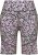 Ulla Popken Leopard Print Quick Drying Shorts Black - Jeans & Broeken in Grote Maten – Plus Size - 