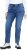 Ulla Popken Lightly Distressed Boyfriend Jeans Blue - Jeans & Broeken in Grote Maten – Plus Size - 