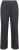 Ulla Popken Sparkling Pinstripe Elastic Waist Pants Black - Jeans & Broeken in Grote Maten – Plus Size - 