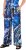 Ulla Popken Blue Stroke Wide Leg Palazzo Pants - Jeans & Broeken in Grote Maten – Plus Size - 