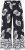 Ulla Popken Fossil Print Elastic Waist Palazzo Pants Black - Jeans & Broeken in Grote Maten – Plus Size - 