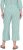 Ulla Popken Coastal Stripe Linen Blend Elastic Waist Culottes Green - Jeans & Broeken in Grote Maten – Plus Size - 
