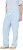 Ulla Popken Seersucker Elastic Waist Pants Blue - Jeans & Broeken in Grote Maten – Plus Size - 