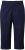 Ulla Popken Stretch Fit Paper Bag Culottes Navy - Jeans & Broeken in Grote Maten – Plus Size - 