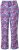 Ulla Popken Seashell Print Elastic Waist Pants Blue - Jeans & Broeken in Grote Maten – Plus Size - 