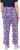 Ulla Popken Seashell Print Elastic Waist Pants Blue - Jeans & Broeken in Grote Maten – Plus Size - 