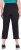 Ulla Popken Ultra Light Triple Function Cropped Softshell Pants Black - Jeans & Broeken in Grote Maten – Plus Size - 