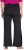 Ulla Popken Split Leg Uv Protective Pants Black - Jeans & Broeken in Grote Maten – Plus Size - 