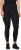 Ulla Popken Cargo Pocket Fleece Lined Sports Leggings Black - Jeans & Broeken in Grote Maten – Plus Size - 