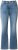 Ulla Popken Bow Embroidery Stretch Fit Jeans Blue Denim - Jeans & Broeken in Grote Maten – Plus Size - 