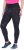 Ulla Popken Quick Drying Flower Print Leggings Black - Jeans & Broeken in Grote Maten – Plus Size - 