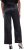 Ulla Popken Rhinestone Detail Comfort Waist Pants Black - Jeans & Broeken in Grote Maten – Plus Size - 