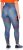 Ulla Popken Quick Drying Stitch Print Performance Leggings Grey - Jeans & Broeken in Grote Maten – Plus Size - 