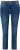 Ulla Popken Decorative Stitched Slim Leg Stretch Fit Jeans Blue Denim - Jeans & Broeken in Grote Maten – Plus Size - 