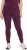 Ulla Popken Acid Wash Decorative Seam Leggings Purple - Jeans & Broeken in Grote Maten – Plus Size - 