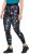 Ulla Popken Quick Drying Celestial Print Sport Leggings Black - Jeans & Broeken in Grote Maten – Plus Size - 